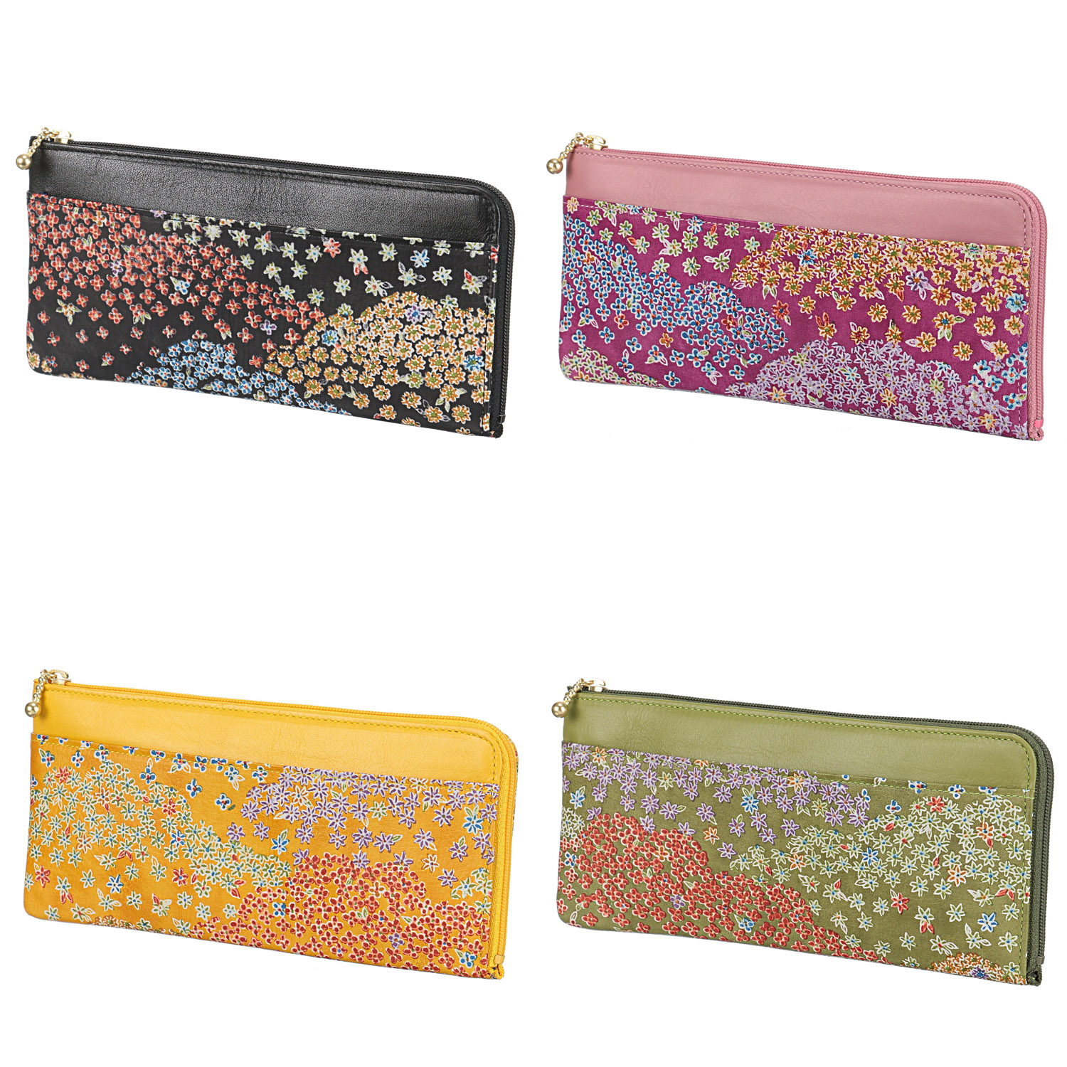 【日本製】 京友禅L字F束入れ