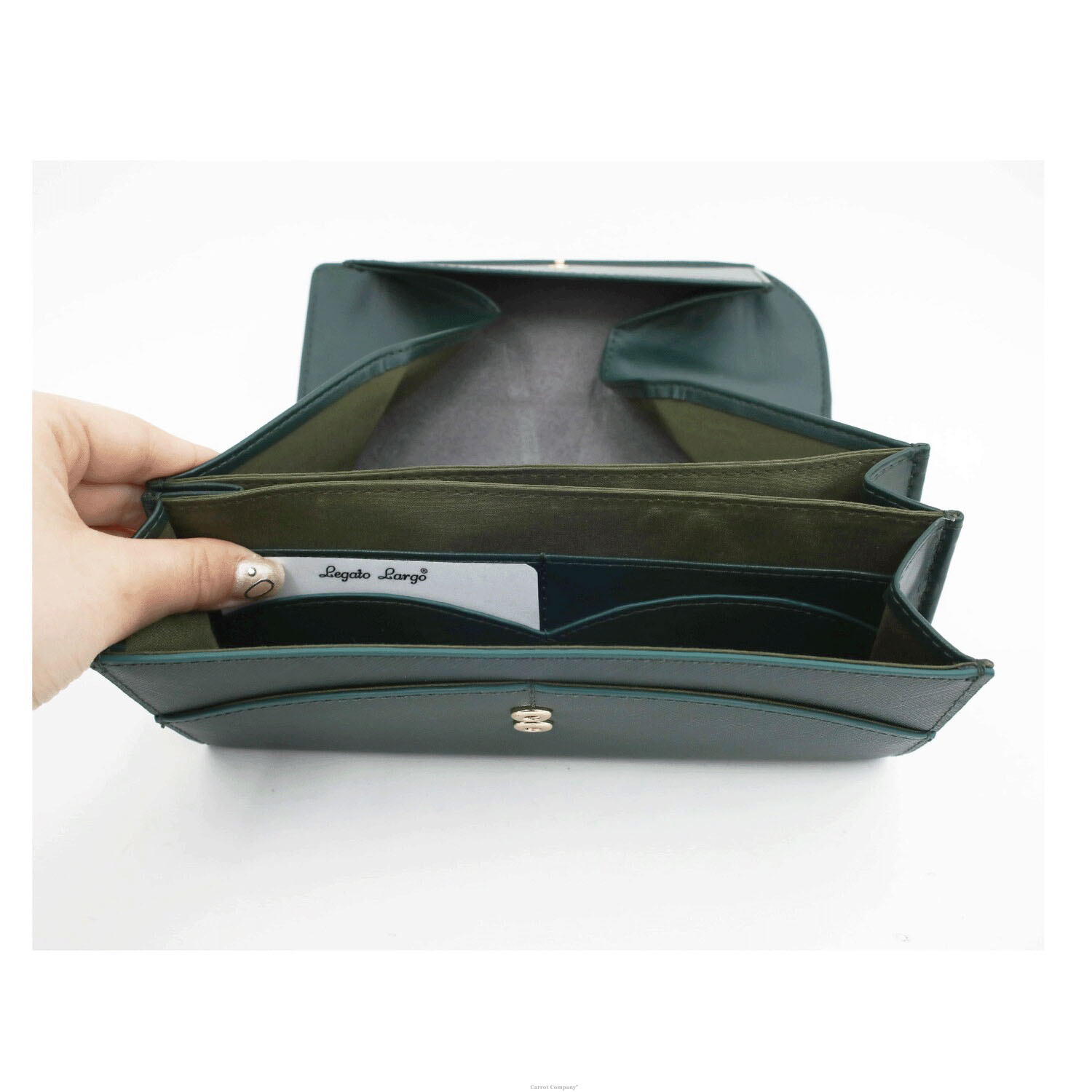 legato largo まるごとウォレット長財布 - 画像8