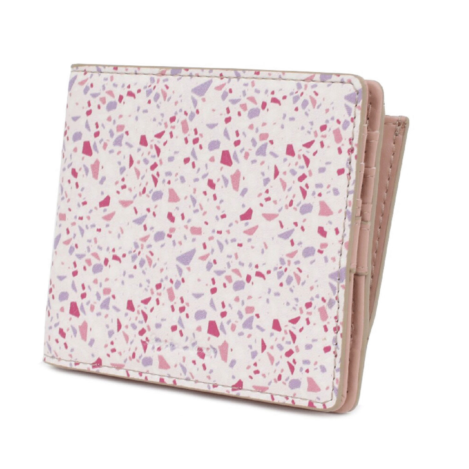 legato largo テラゾー柄折り財布 - 画像3