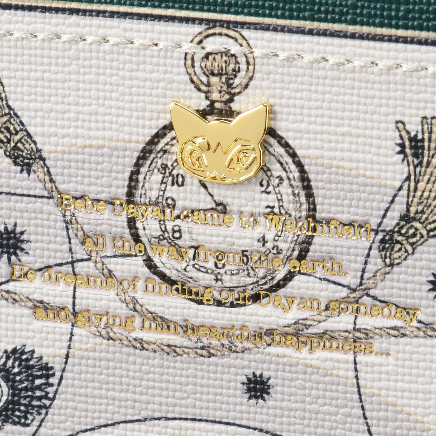 【ベベダヤン】 スカーフ柄ラウンドファスナー長財布 - 画像4