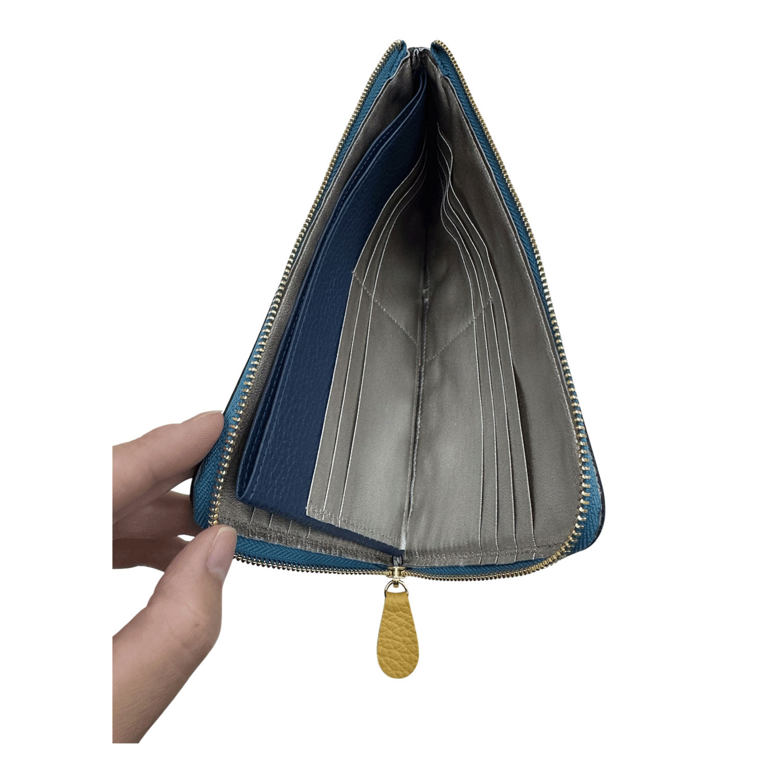 【日本製】 キュリアL字ファスナー長財布 - 画像7