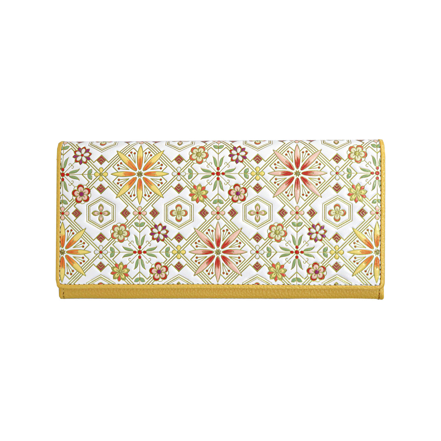 【取り寄せ商品】 浅草文庫 花菱柄ヘリ玉長財布 - 画像6