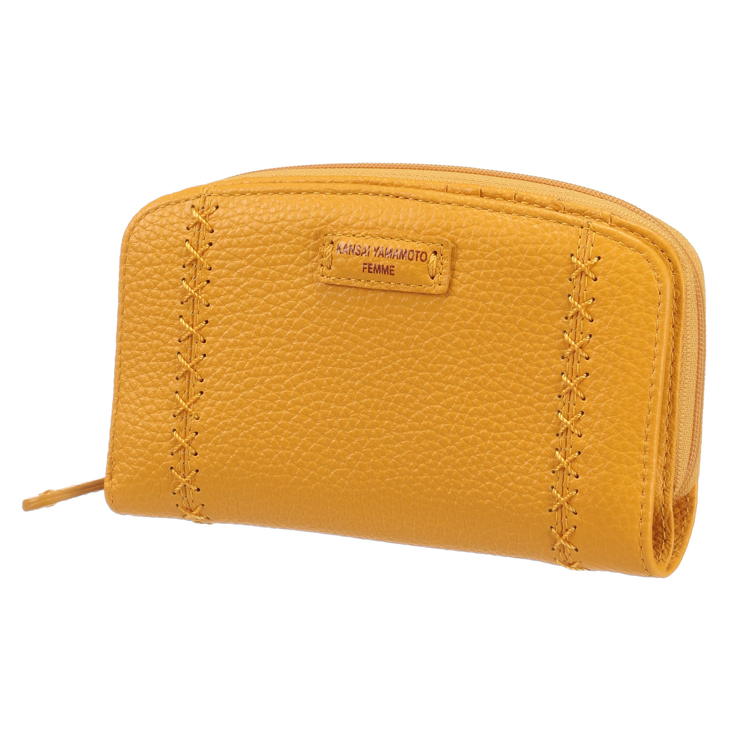 【リニューアル】【KANSAI YAMAMOTO】 ソフト曲ファスナー札入れ - 画像4