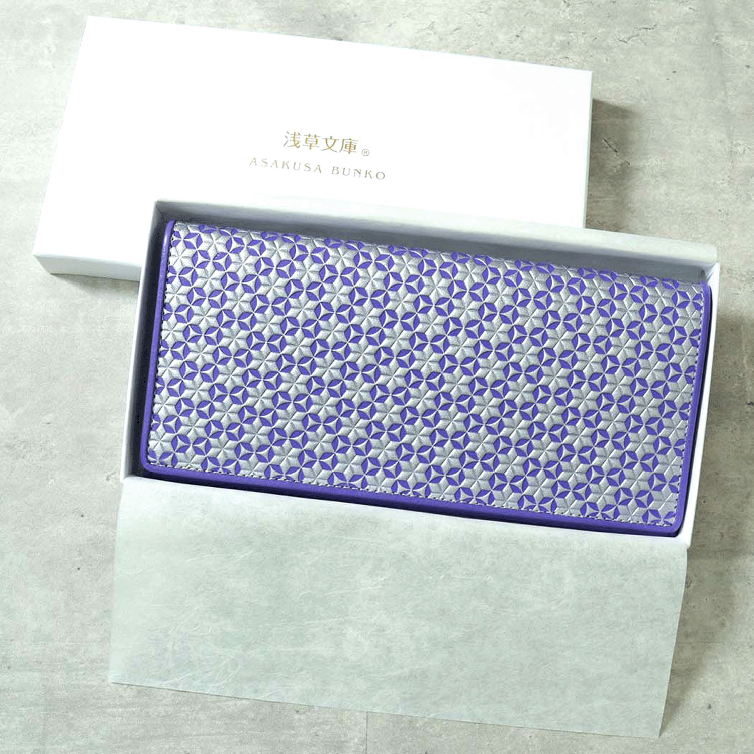 【取り寄せ商品】 浅草文庫 いろどり柄ヘリ玉長財布 - 画像13