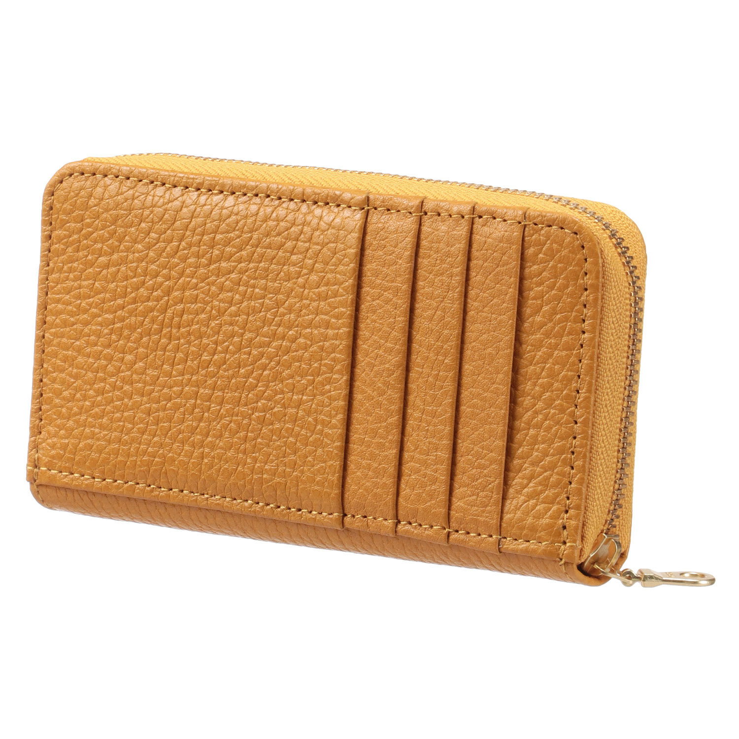 【日本製 ラウンドファスナー カード＆小銭入れ - 画像5