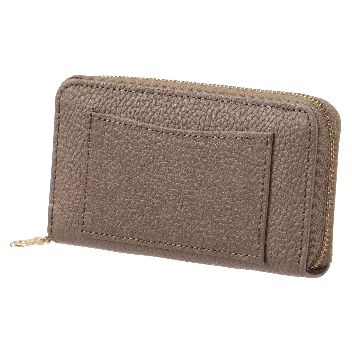 【日本製 ラウンドファスナー カード＆小銭入れ - 画像1