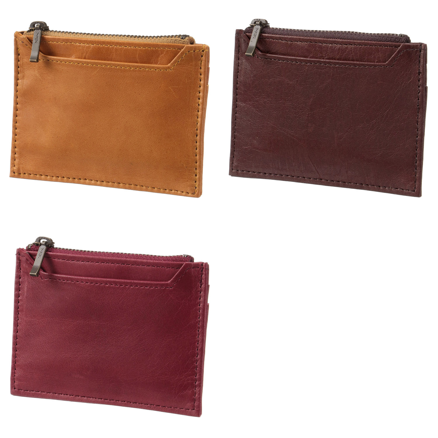 【日本製】 馬革（ポニー）コンパクト財布 - 画像1