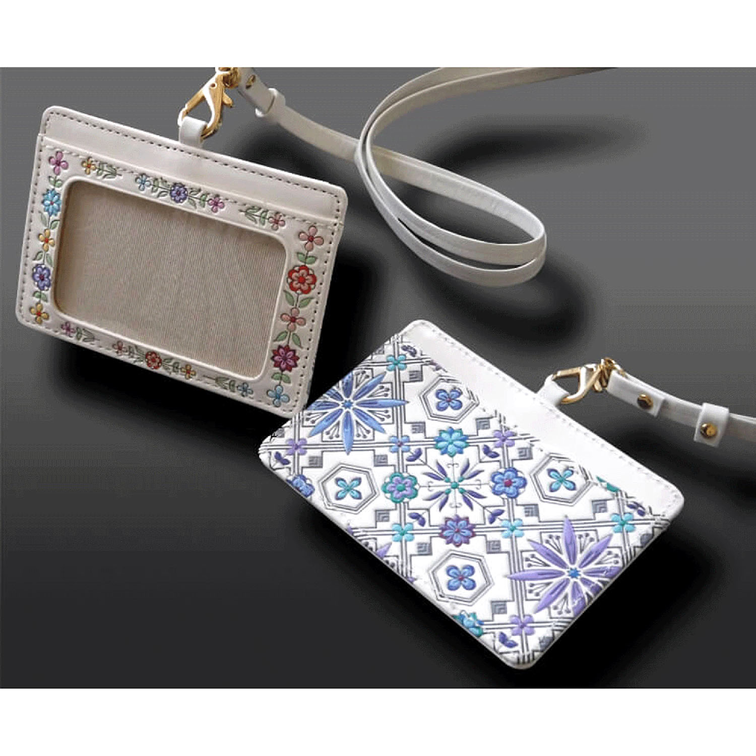 【取り寄せ商品】  浅草文庫 花菱IDケース - 画像1