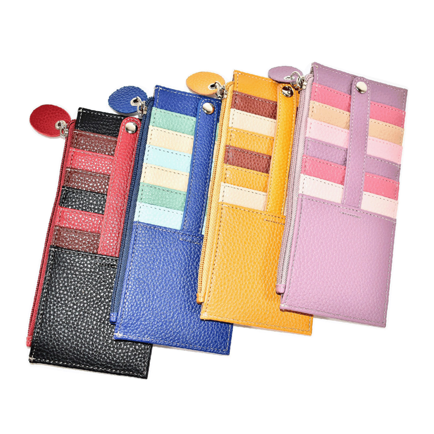 フラワーフクロウカードケース