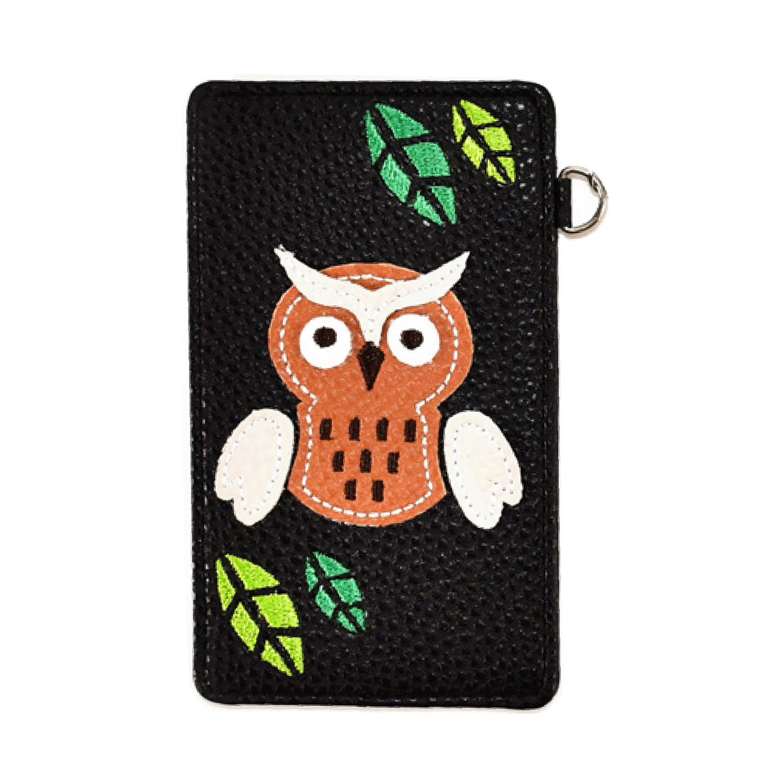 ふくろうパッチワークパスケース - 画像3