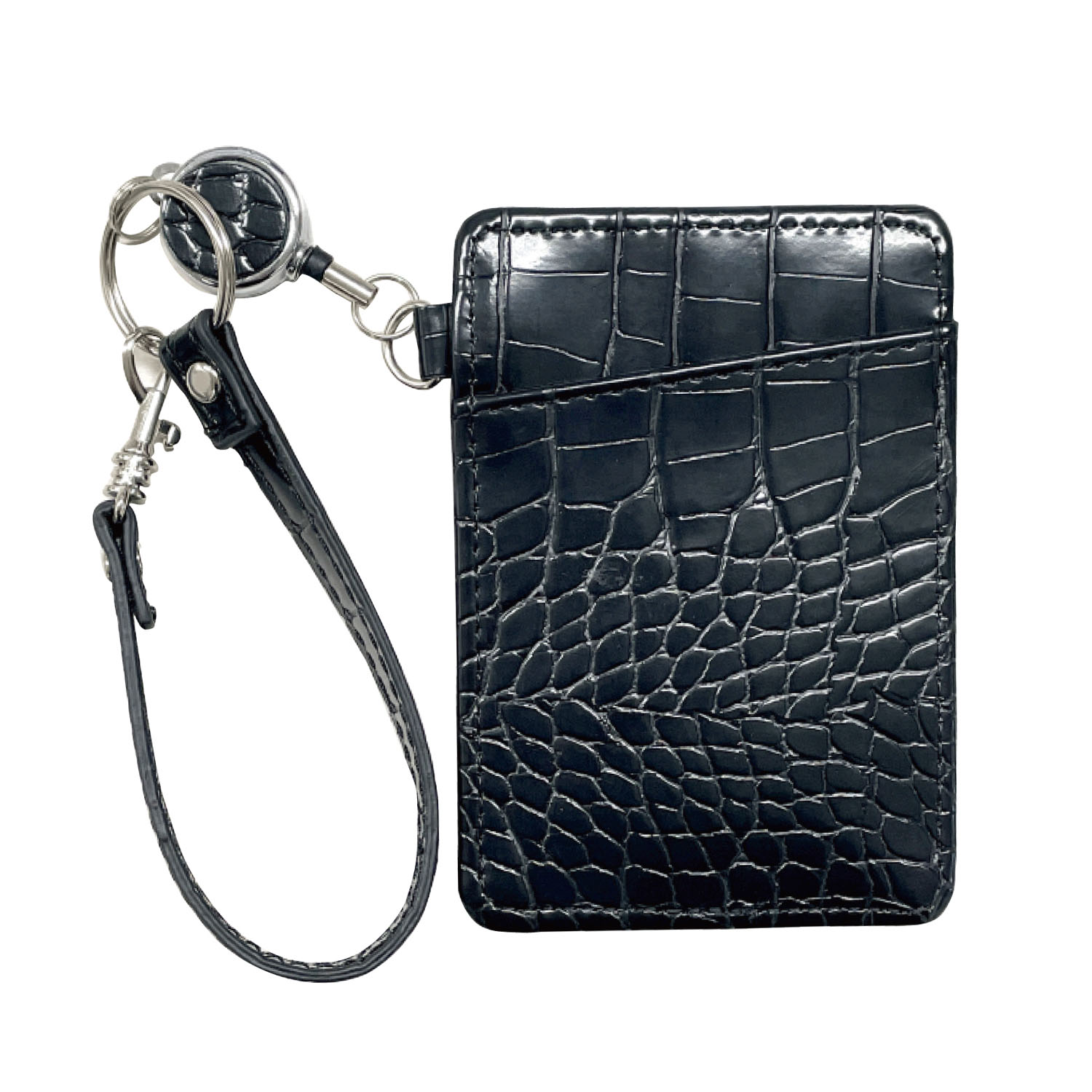 リール付クロコパスケース - 画像3