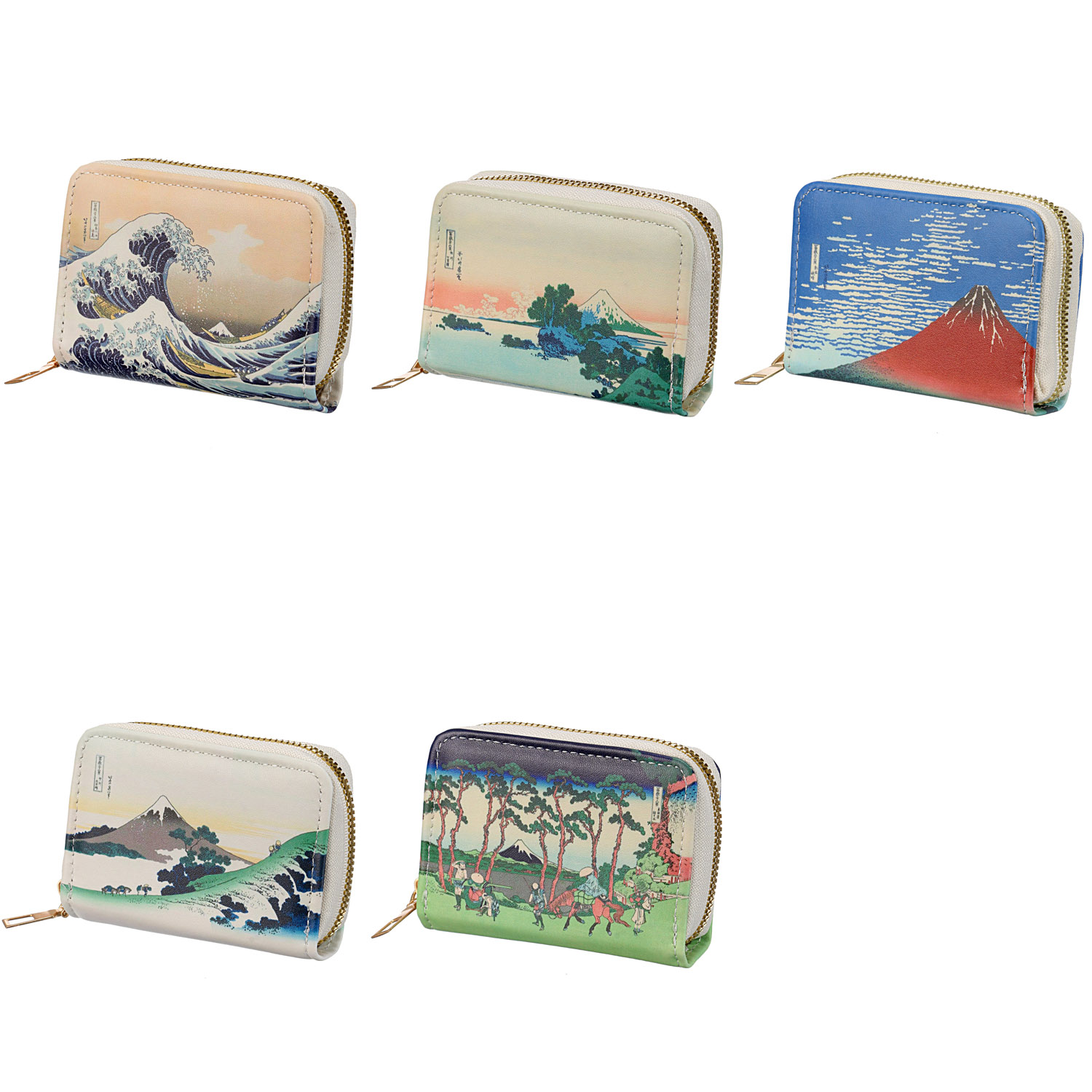 【在庫無くなり次第、終了】 日本名画カードケース（2個束） - 画像1