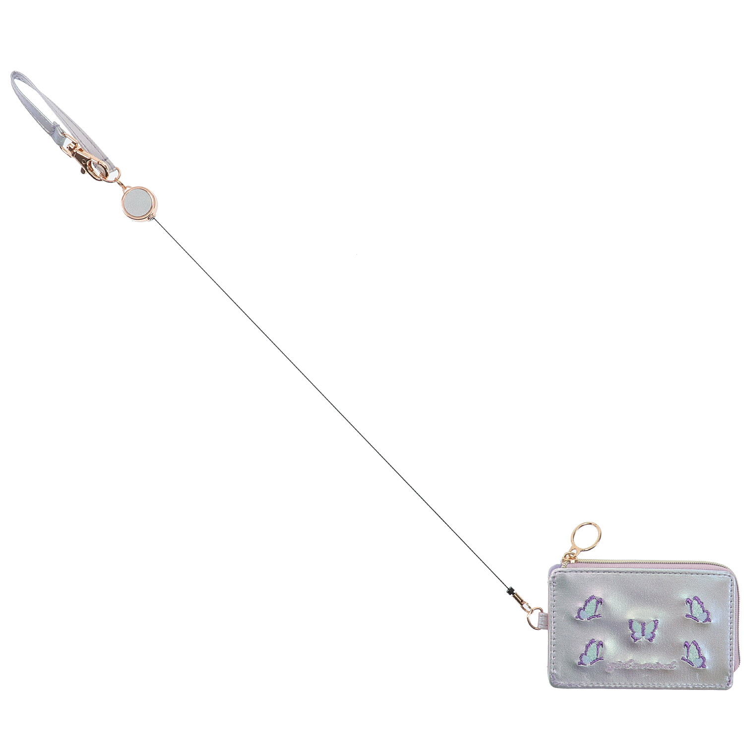 蝶＆苺パスケース - 画像13