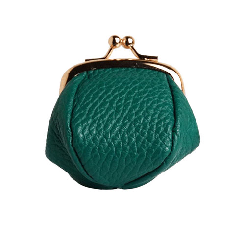 【イタリアンレザー】 がま口 ミニ財布 - 画像5