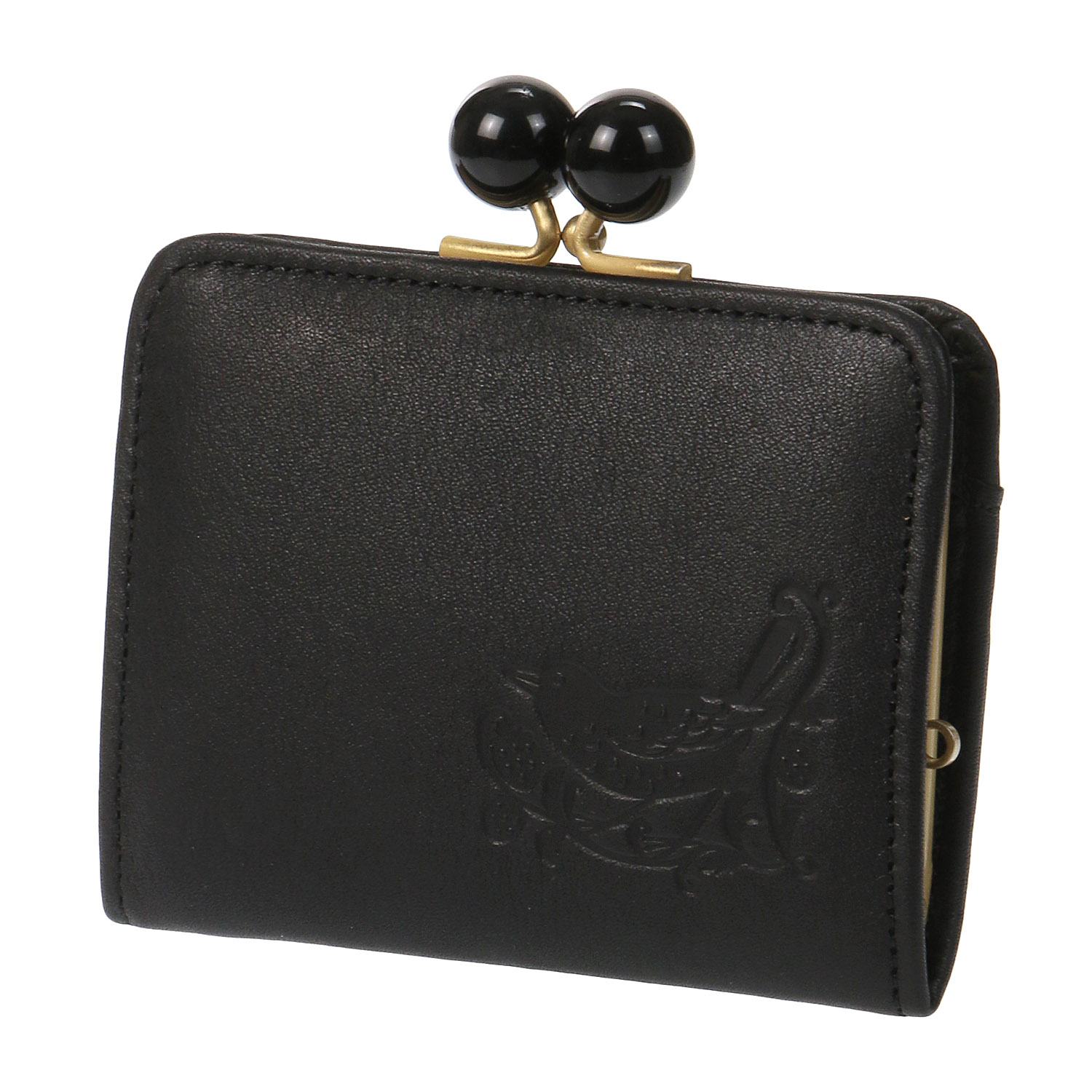 ディア調 モリス型押し がま口小銭入れ - 画像3