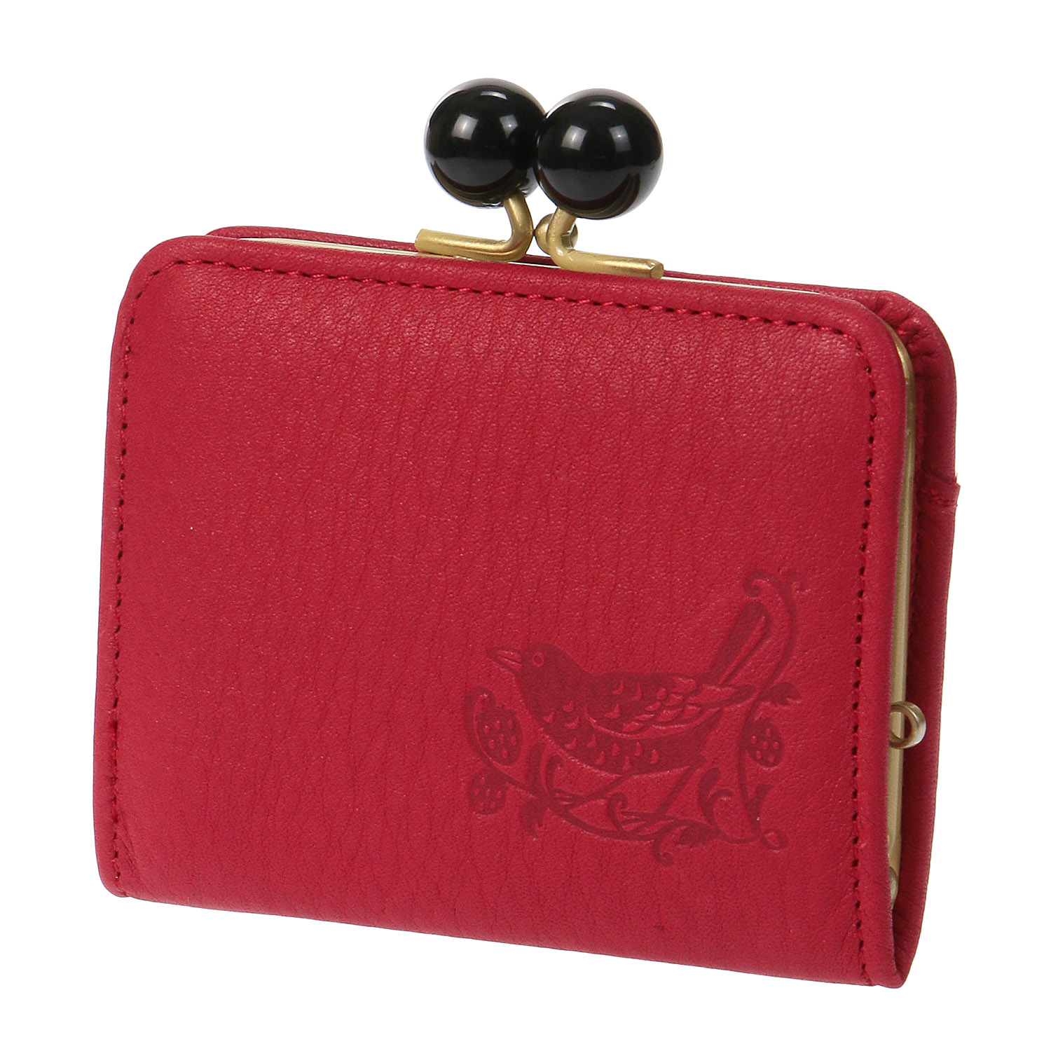 ディア調 モリス型押し がま口小銭入れ - 画像4