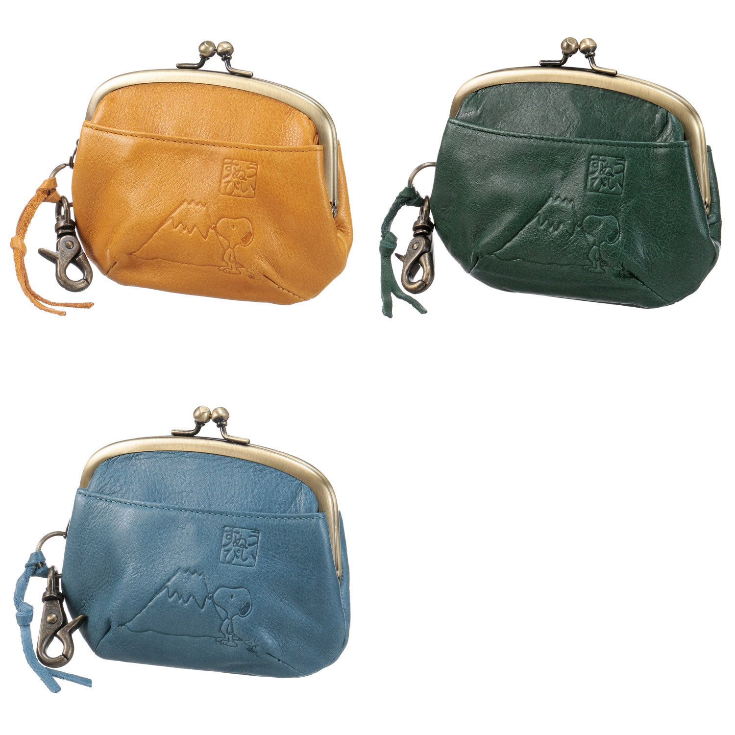 SNOOPY JAPAN 親子がま口（富士） - 画像1