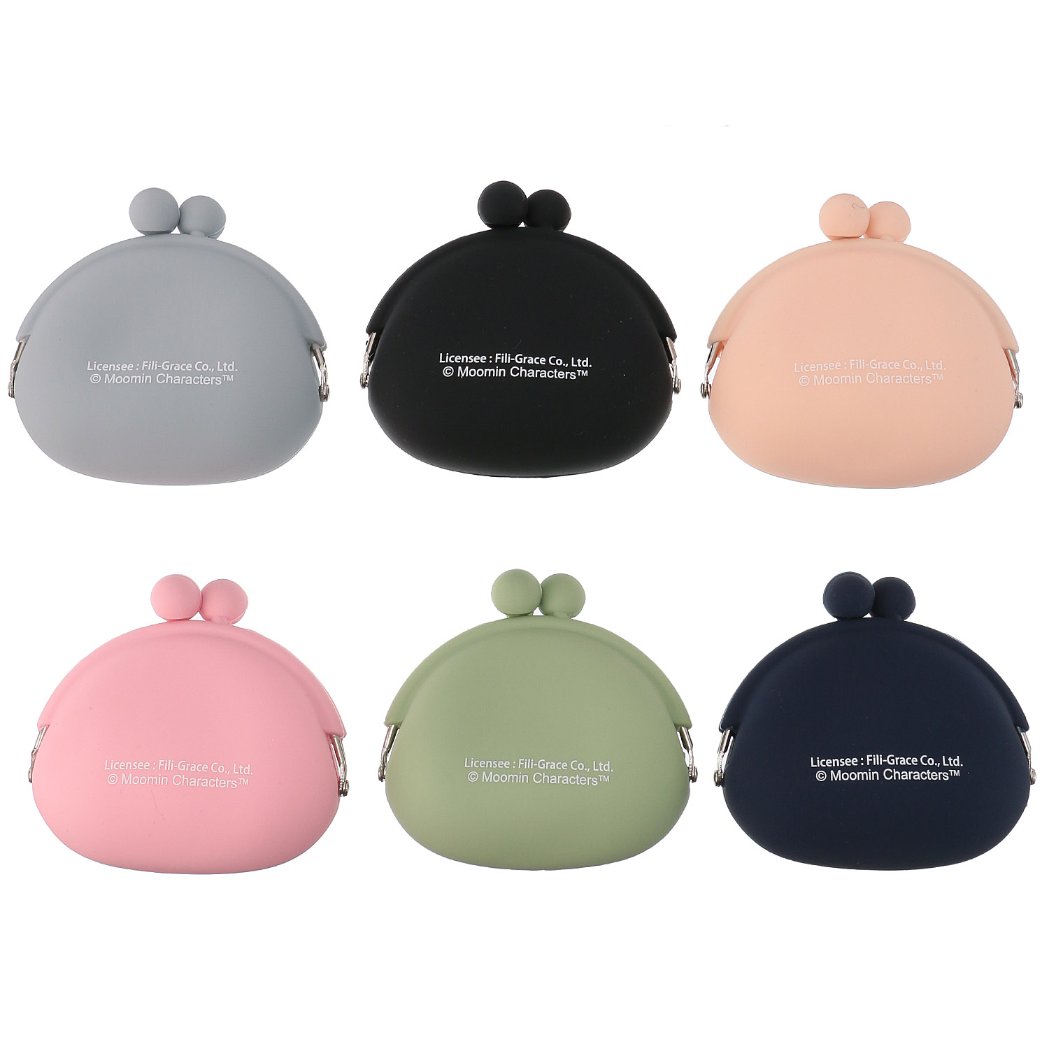 MOOMIN（ムーミン） シリコンがま口 6柄セット - 画像2