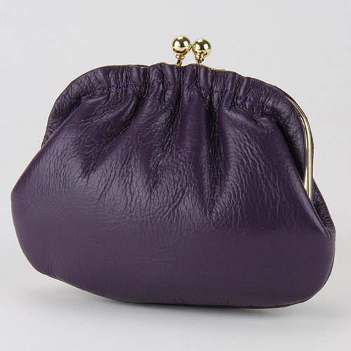 【日本製】 無地ヒダ付親子がま口 - 画像15