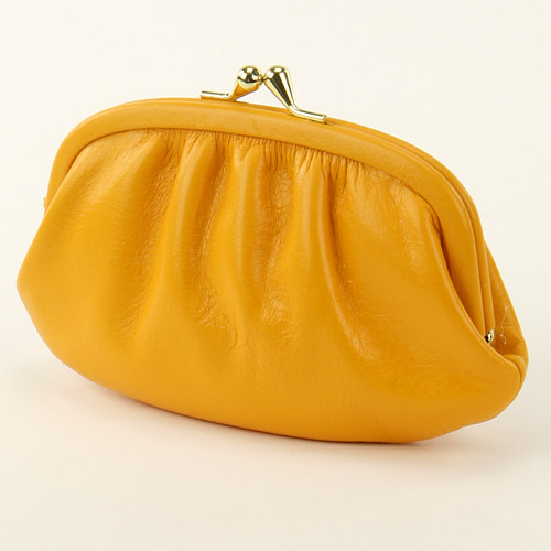 【日本製】 カラフル無地がま口 - 画像2