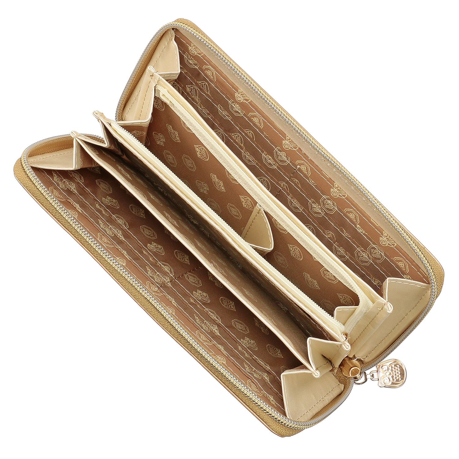 縁起財布ふくろう刺繍 - 画像4