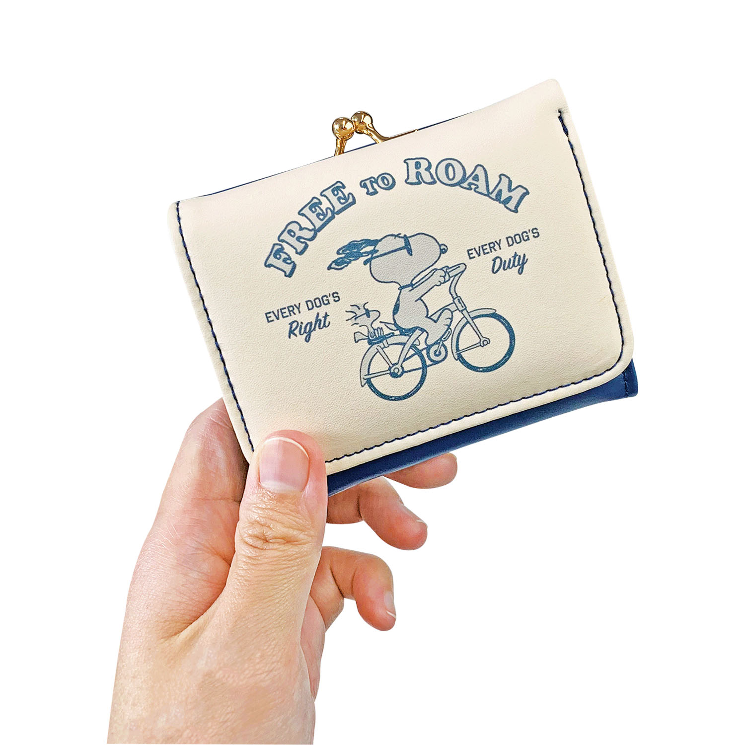 【スヌーピー】 小銭入れ付きミニ財布 （4柄各1） - 画像7