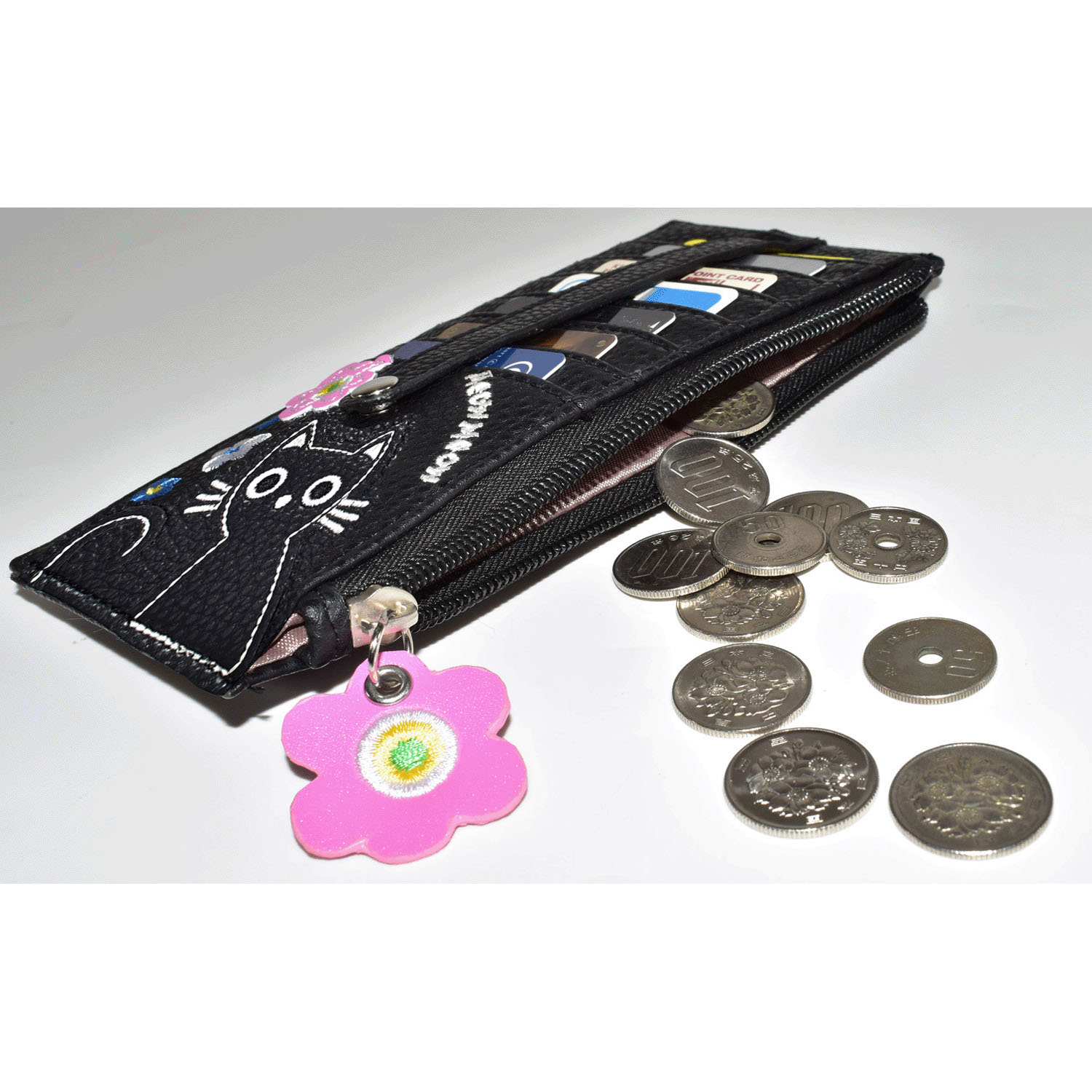 猫パッチワーク カードケース - 画像4