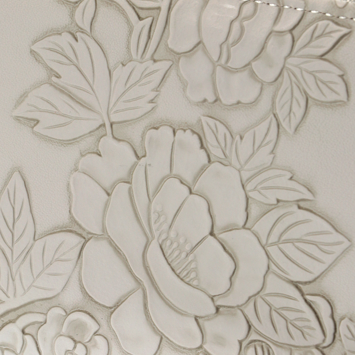 花型押し ラウンドファスナー長財布 - 画像5