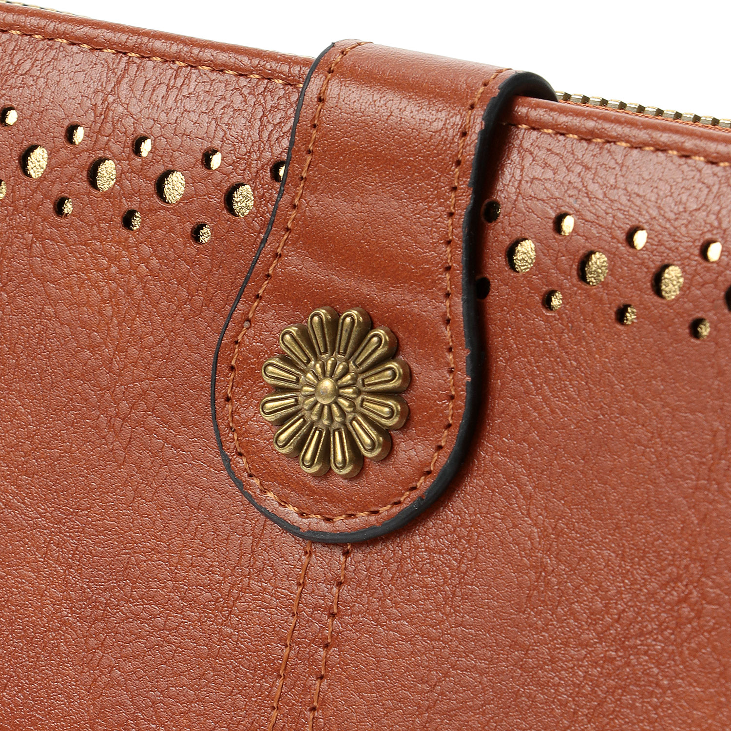 ホックベルト付ラウンドファスナー長財布 - 画像5