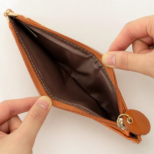 ねこ刺繍 ベルト付き両面カードケース - 画像7