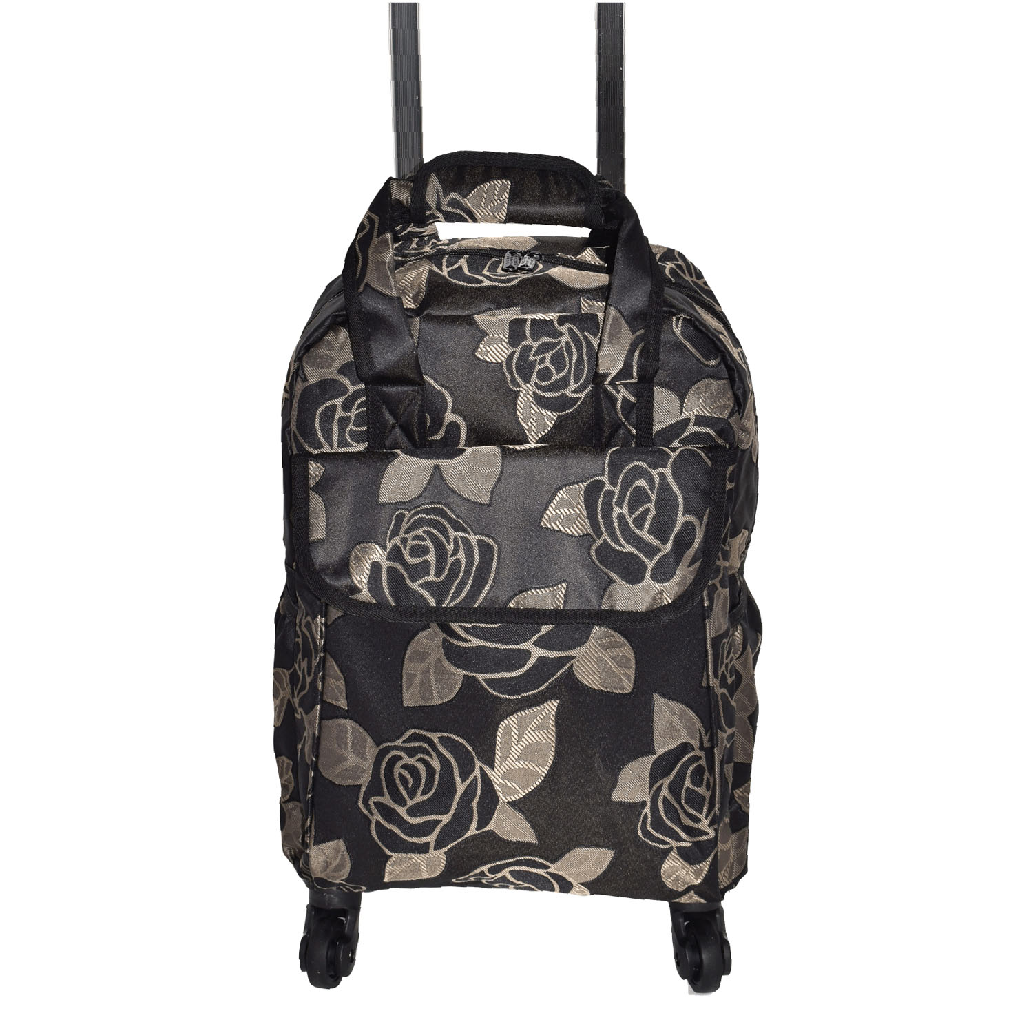 4輪ジャガードショッピングカート - 画像12