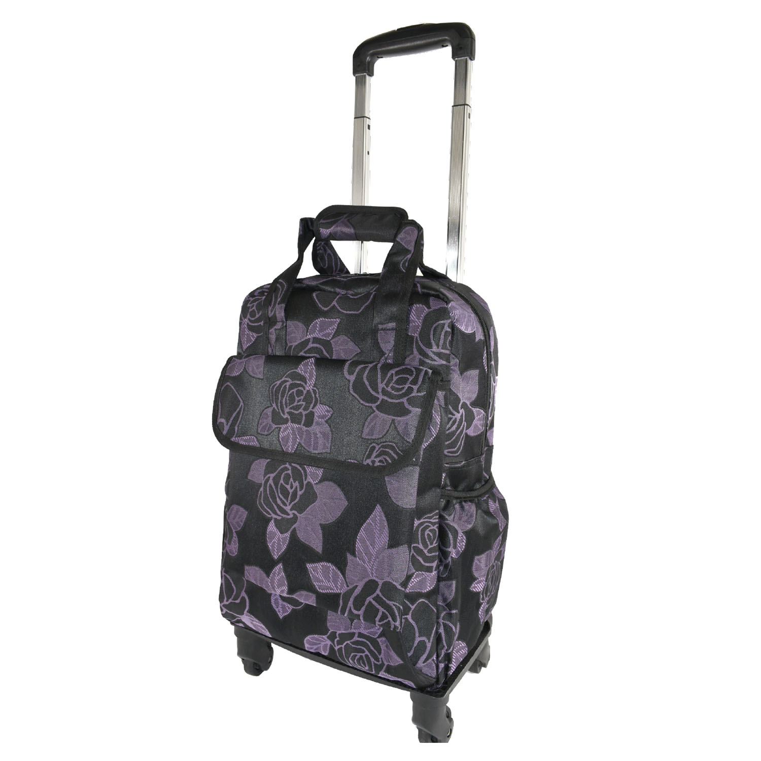 4輪ジャガードショッピングカート - 画像4