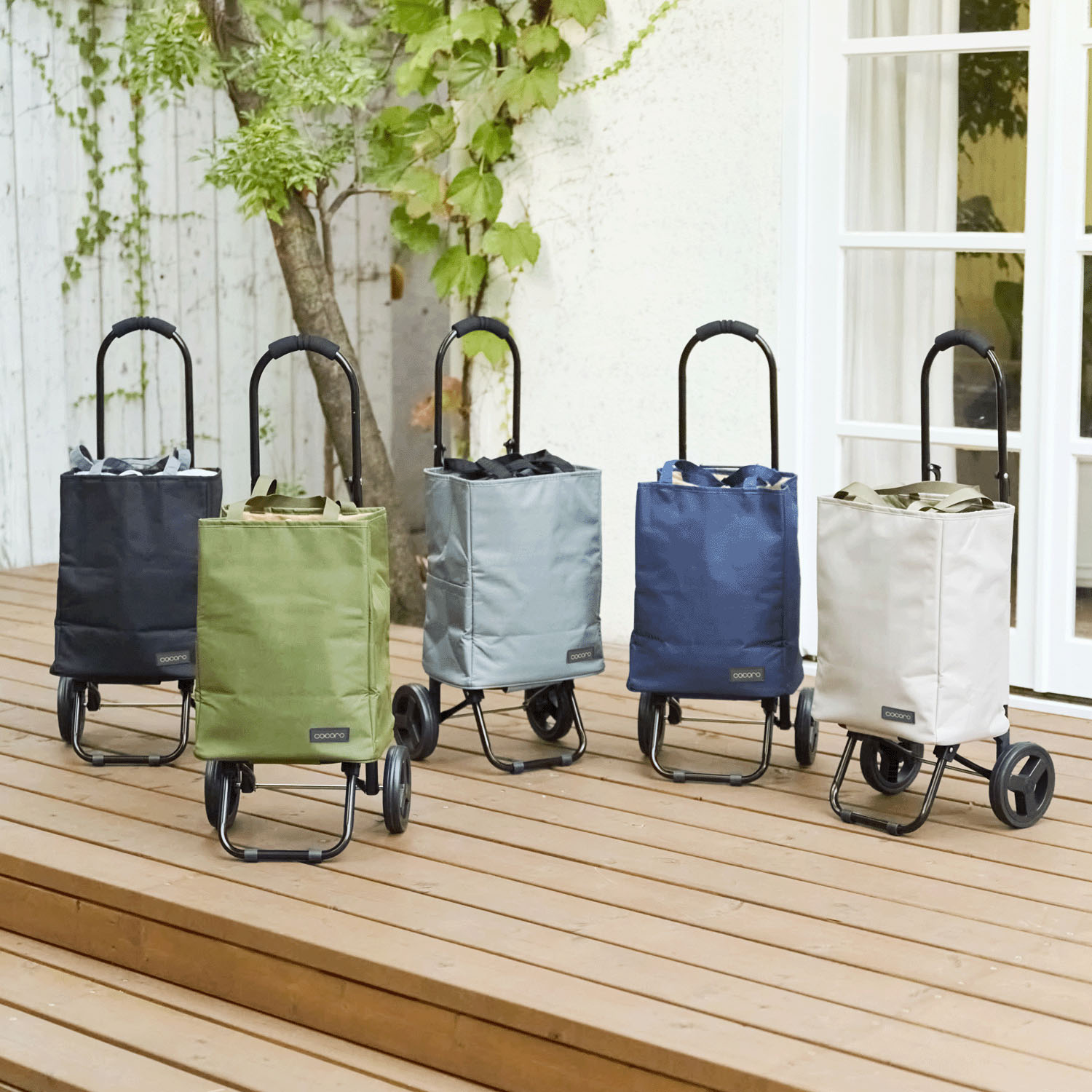 【cocoro】  保冷保温 トート ショッピングカート