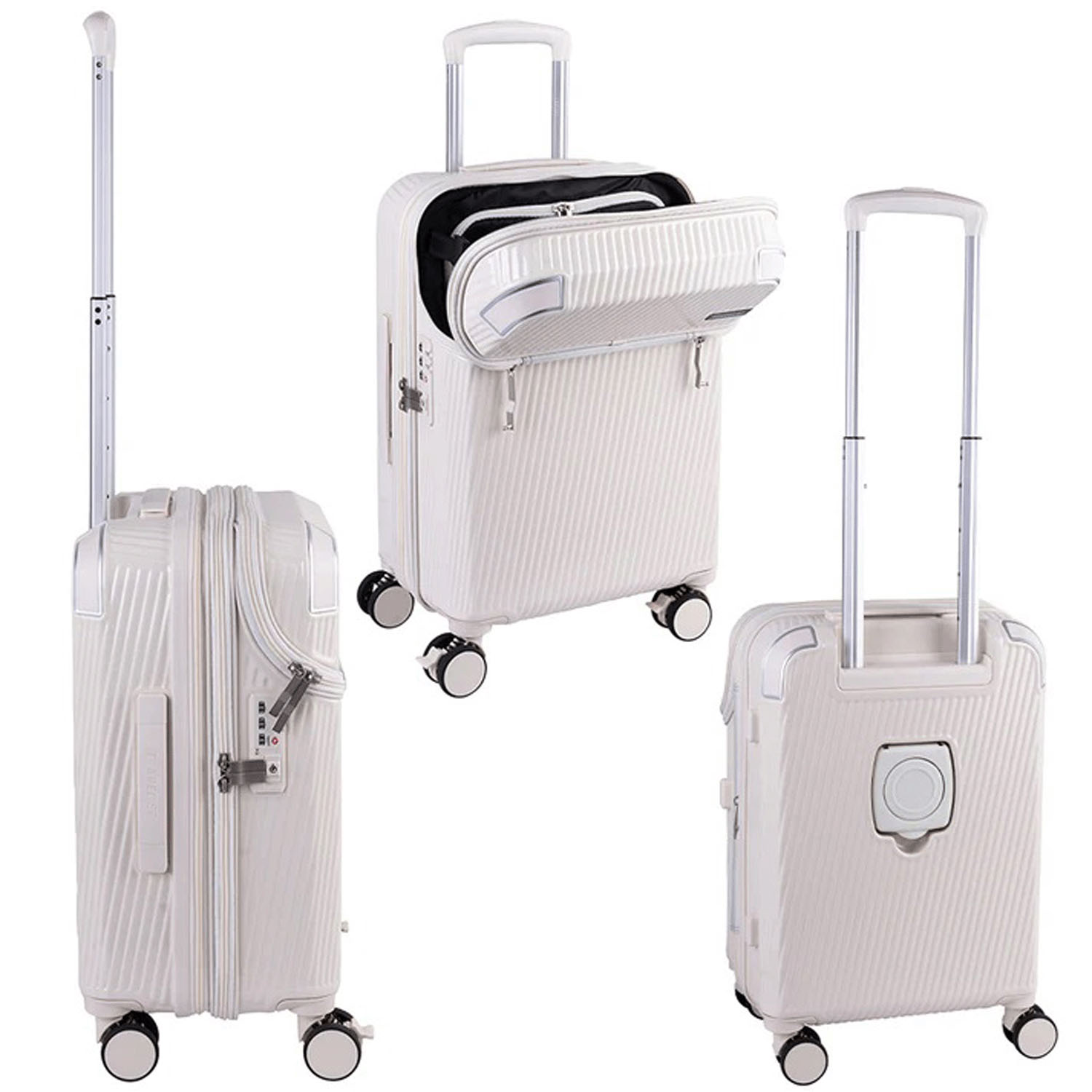 【取り寄せ商品】 トラベリスト アクセルSサイズ35L（拡張時43L） 2～3泊 機内持込サイズ ストッパー機能 - 画像4