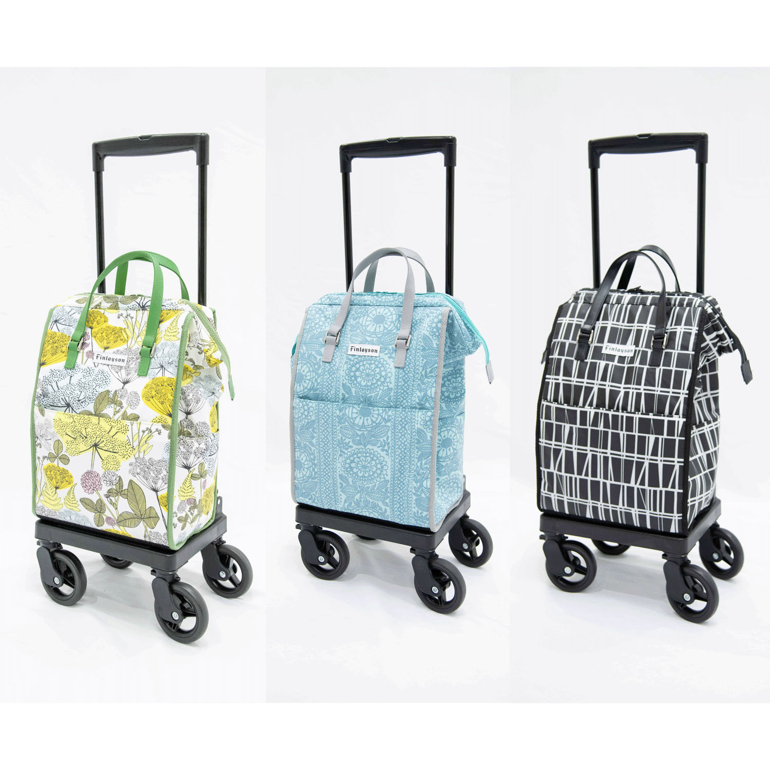 【KIND CARE】 Finlayson横押し4輪カート