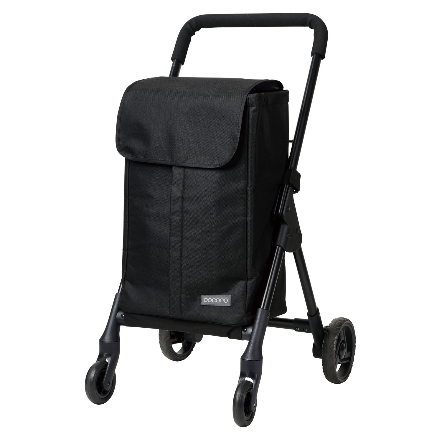 【cocoro】 4輪前押しショッピングカート ＊保冷保温機能付き - 画像2