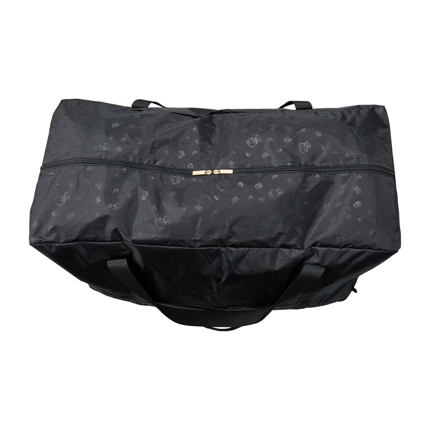 超大型折りたたみボストンバッグ  モンチッチ×ハローキティ - 画像5