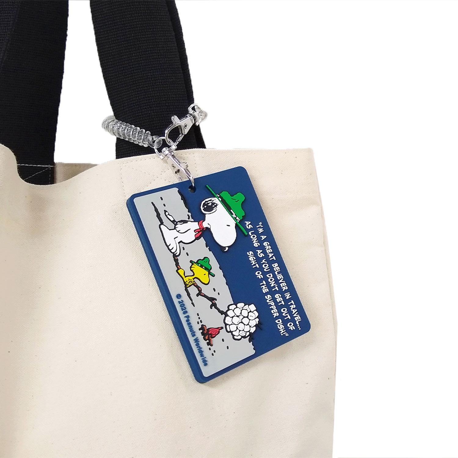 スヌーピー ラゲッジタグ マシュマロ - 画像1