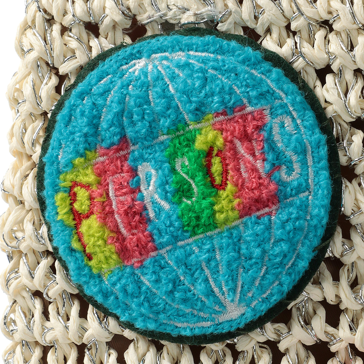 PERSONS ペーパー刺繍ミニショルダーバッグ - 画像6