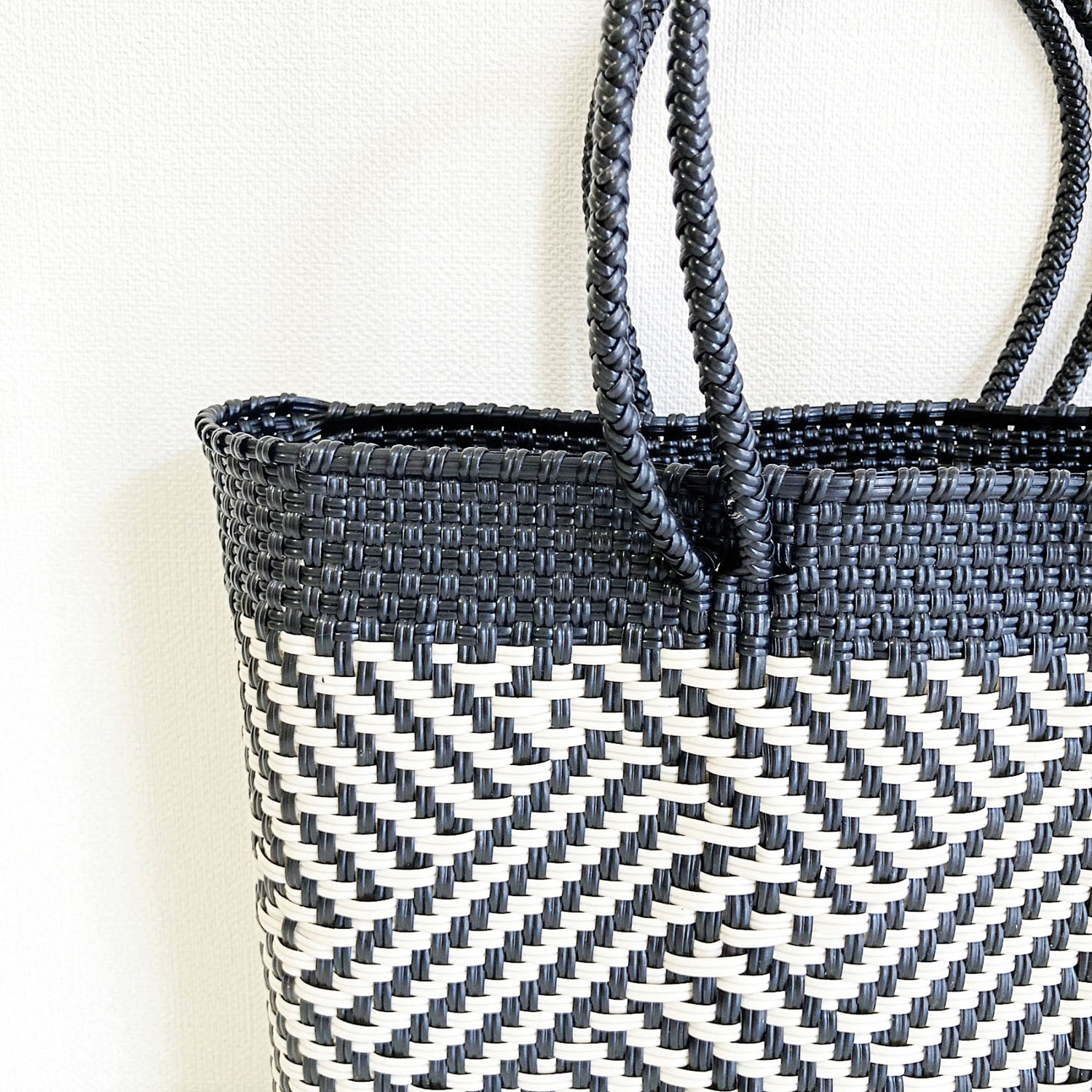 【大人気】MoonBird 手編みのメルカドバッグ S - 画像5