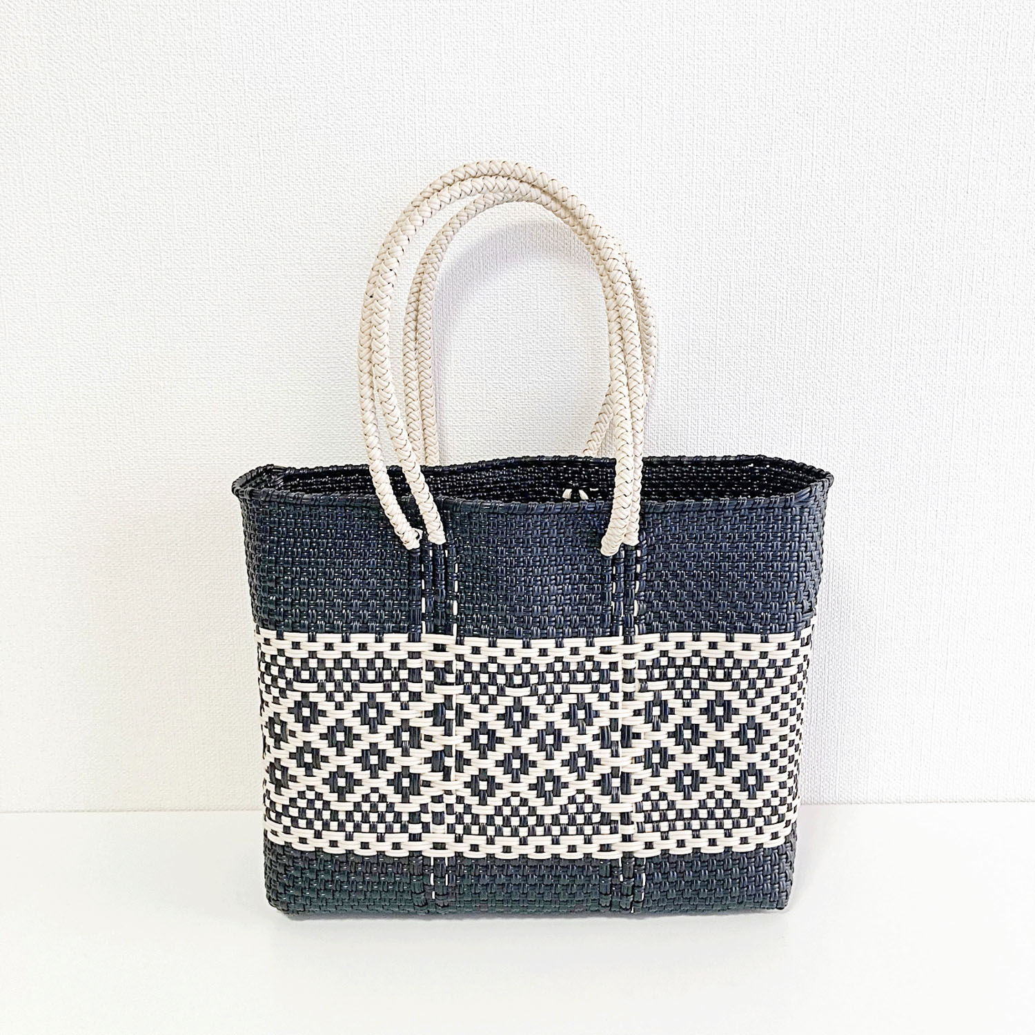 【大人気】MoonBird 手編みのメルカドバッグ S - 画像10