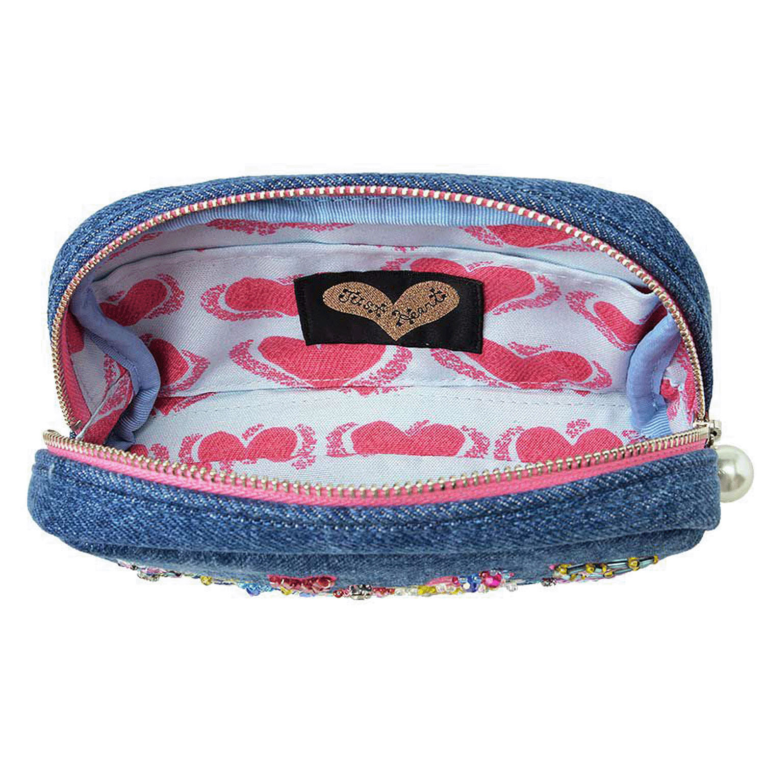 Think Bee！スウィートジーンズポーチ - 画像3