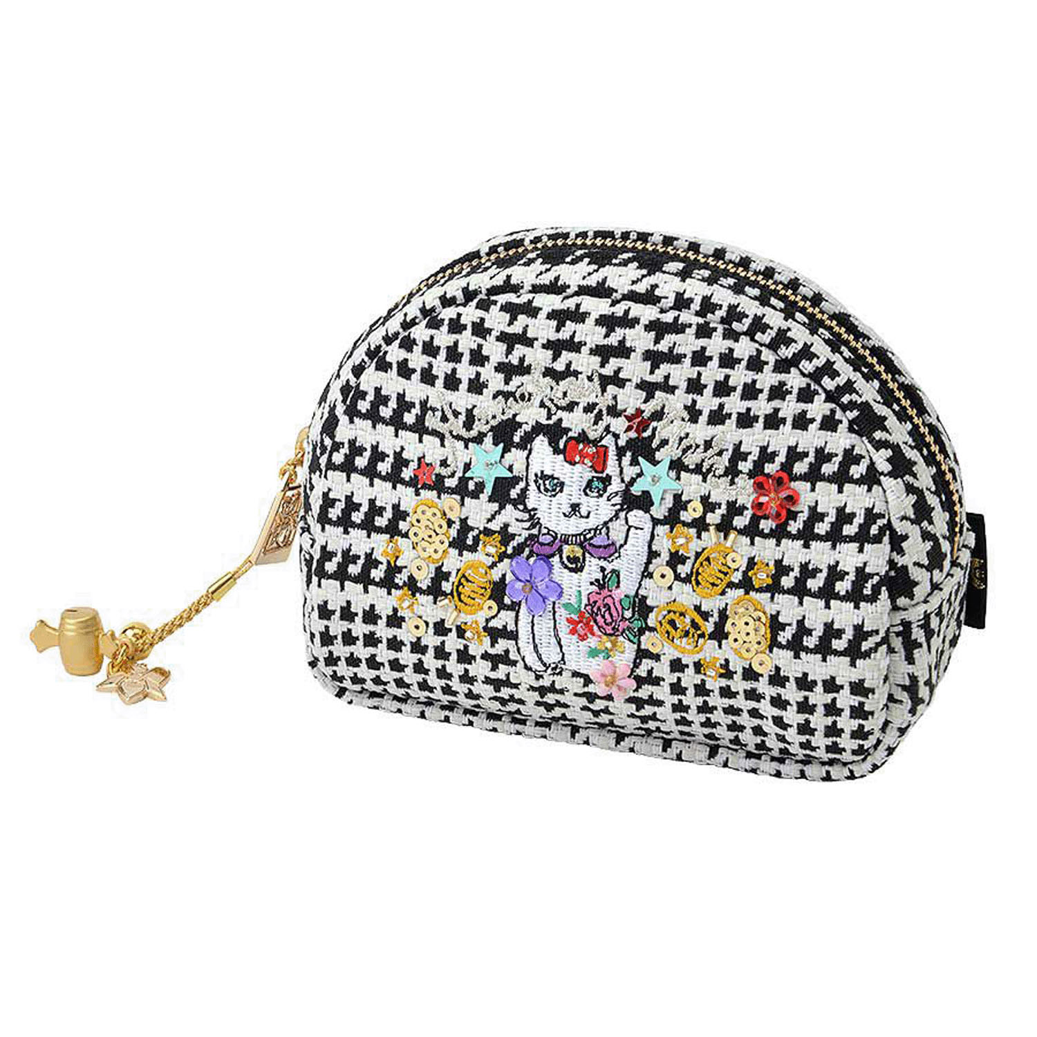 【Think Bee！】ラッキーキャットポーチ（チドリ） - 画像1