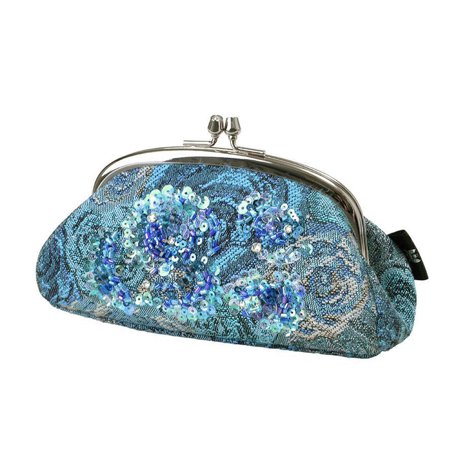 Think Bee！ネバーエンディングブルーローズ口金ポーチ - 画像2