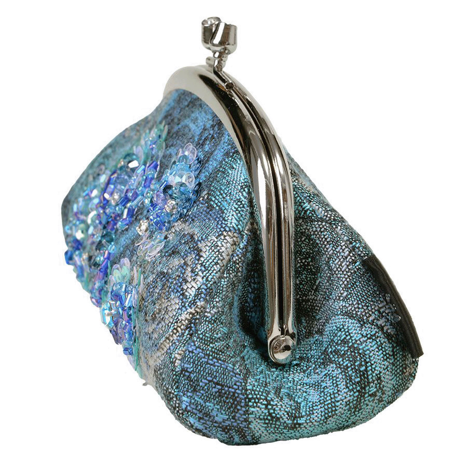 Think Bee！ネバーエンディングブルーローズ口金ポーチ - 画像4