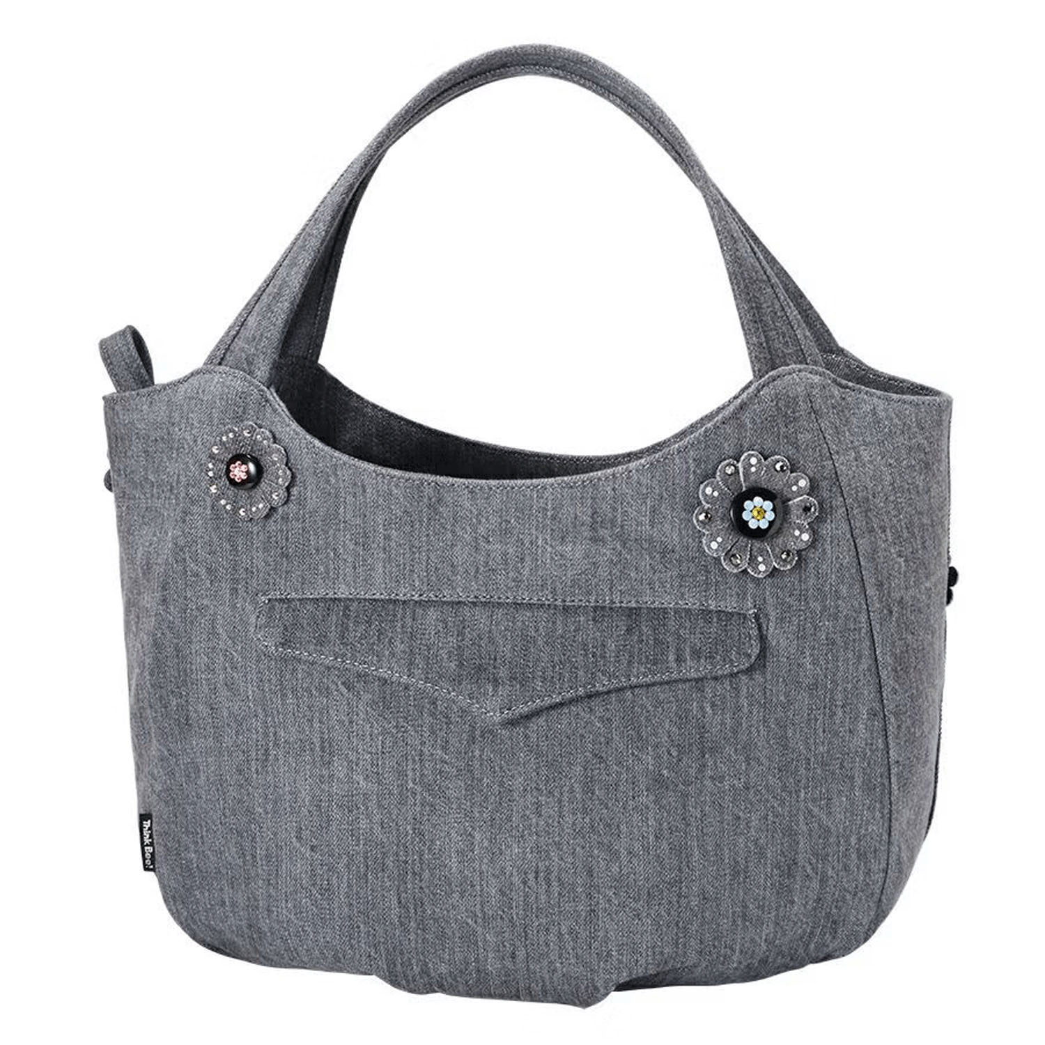 Think Bee！マルガリータバッグ グレー - 画像3