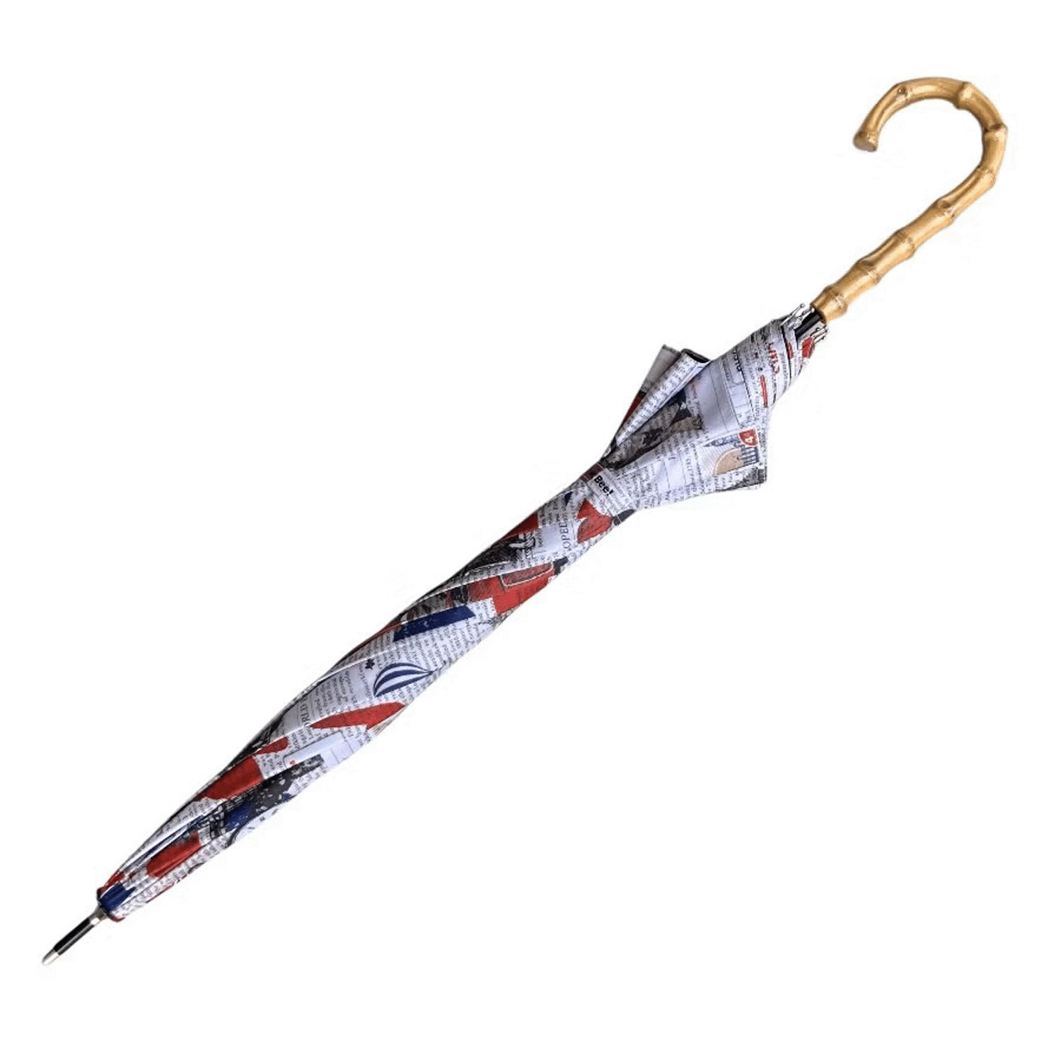 ThinkBee！カサノヴァ 晴雨兼用長傘（アイラブロンドン） - 画像4