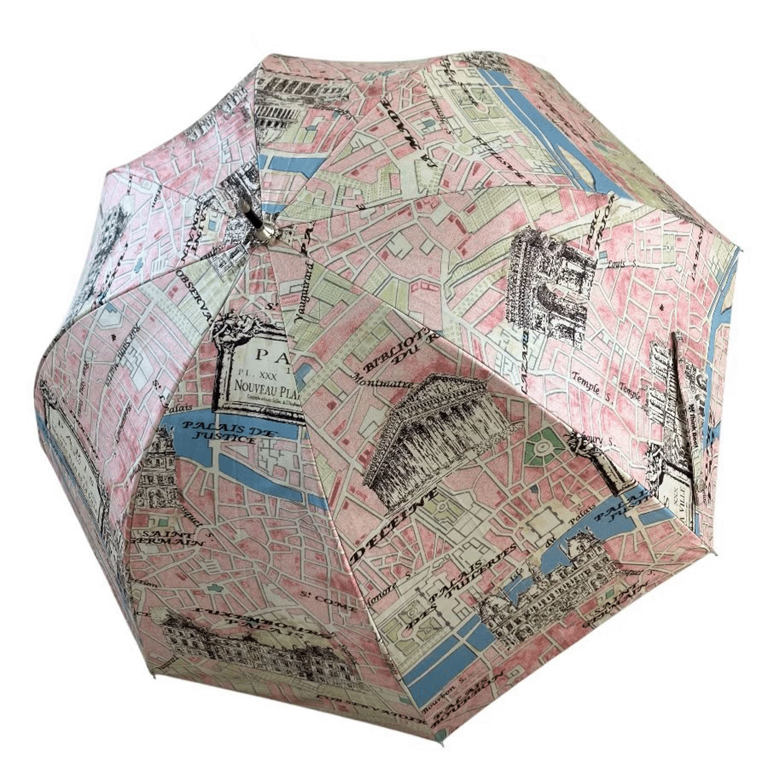 ThinkBee！カサノヴァ 晴雨兼用長傘（パリスピンク） - 画像3