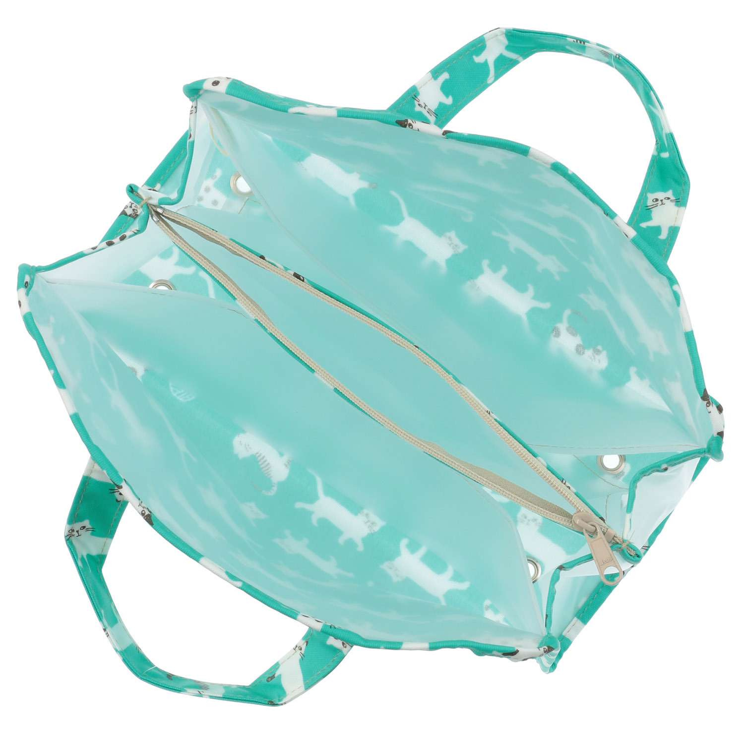 温泉バッグ CAT柄 - 画像5