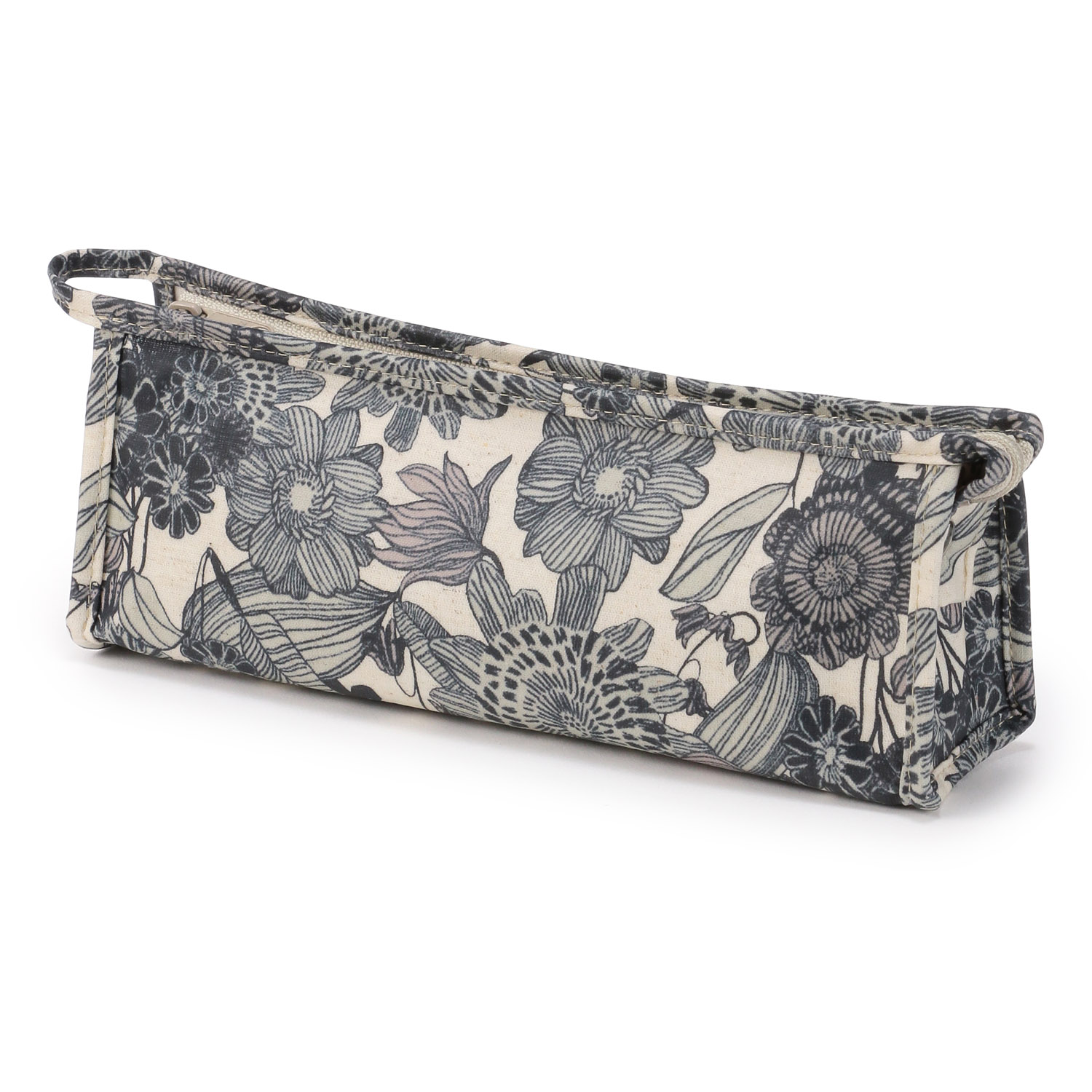 マルチケース ブラックラインフラワー柄 - 画像1